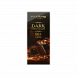 Шоколад A.& A. Demidoff горький (90% какао), 100 гр