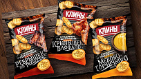 Чипсы ржаные "КЛИНЫ" крылышки Буффало