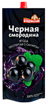 Черная смородина протертая с сахаром 280 г Дой-пак