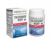 Тюлений жир в капсулах, 36г