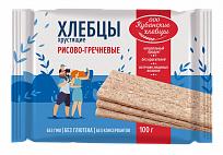 Хлебцы хрустящие рисово-гречневые 100г (Без Глютена)