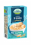 Хлопья 3 злака со льном 3-5 минут варки, 0,4 кг