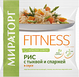 Рис с тыквой и спаржей в соусе  FITNESS