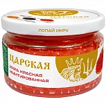 Икра имитированная красная Царская 220г