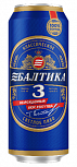 Пиво светлое (пастеризованное) "Балтика классическое" №3, банка 0,45 л.